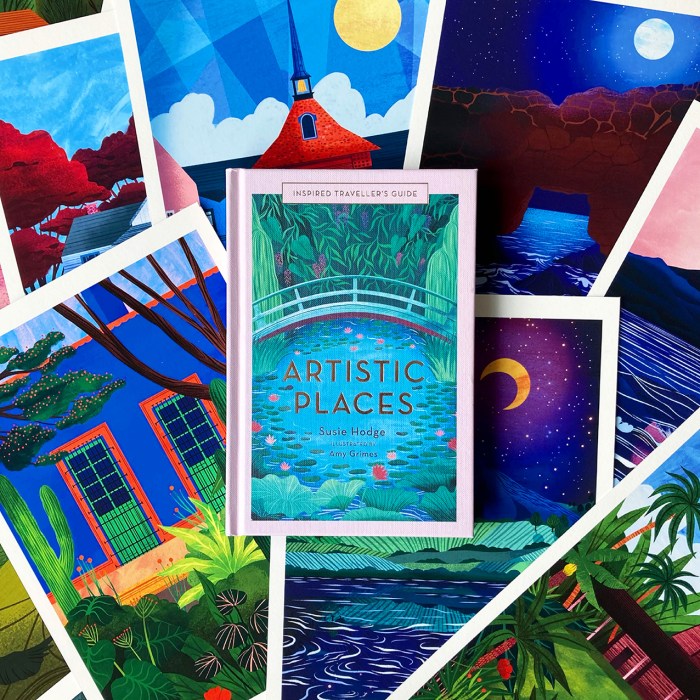 Artistic travel spots for creative inspiration